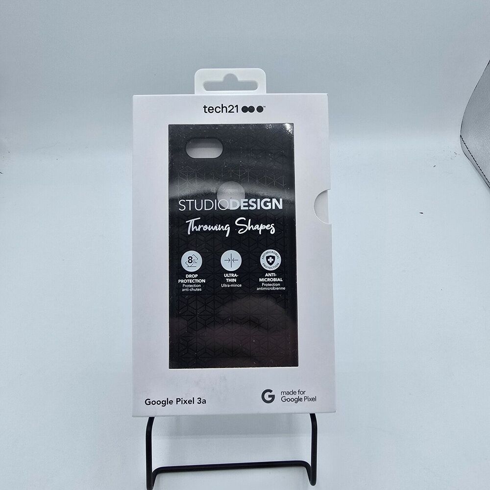Tech21 Studio Design Throwing Shapes Google Pixel 3a | Color: Black